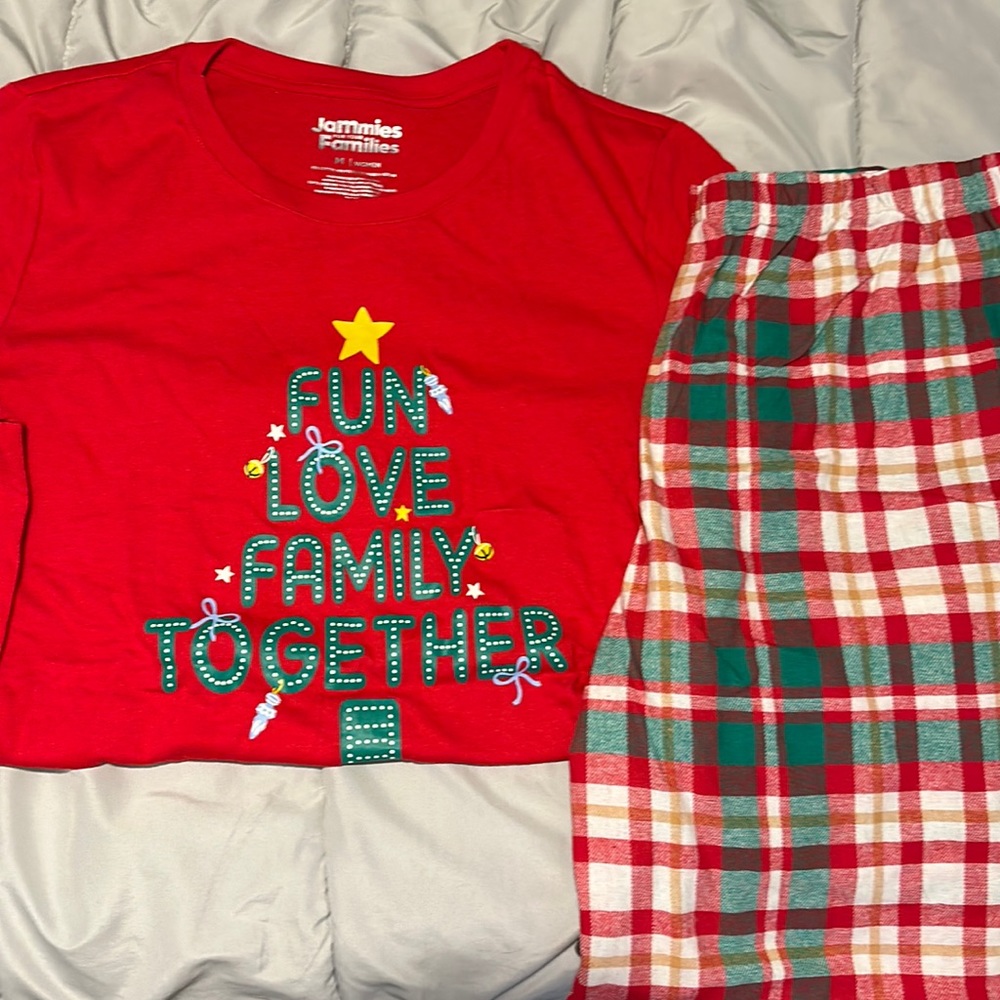 Women’s matching family Christmas pajamas